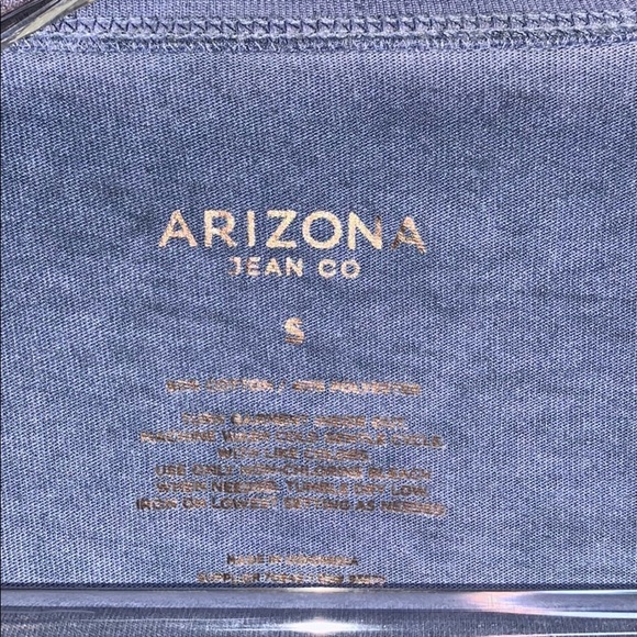 Curved Hem High Low Baby Doll Crew Neck Top - Picture 3 of 5